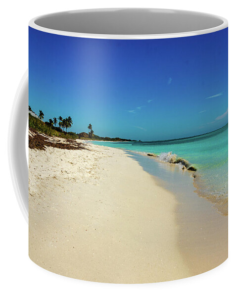 Atlantic Coffee Mug featuring the photograph Deserted Beach - Bahia Honda State Park - Florida by Sandra Foyt