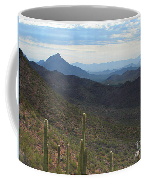 Desert Coffee Mug featuring the photograph Desertscape 1 by Ken Kvamme