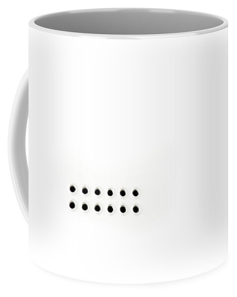 Black And White Coffee Mug featuring the photograph Details by Scott Norris
