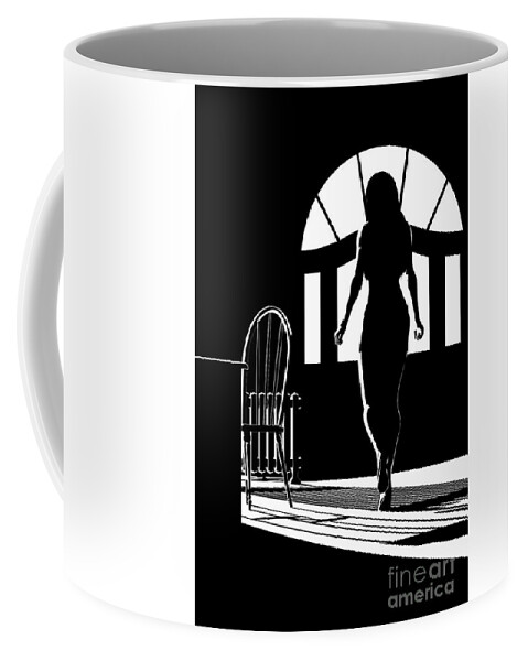 Clayton Coffee Mug featuring the digital art Detective Agency by Clayton Bastiani