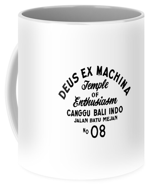 Deus Ex Machina Temple Of Enthusiasm Canggu Bali Indo Coffee Mug, Deus  Canggu