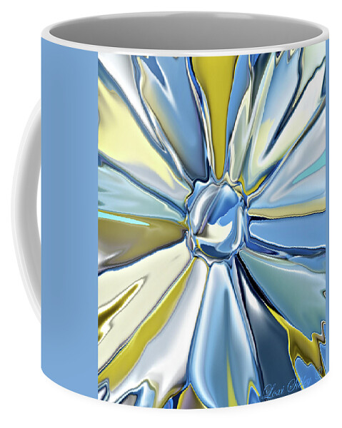 Blues Coffee Mug featuring the digital art Digital design by Loxi Sibley #109 by Loxi Sibley