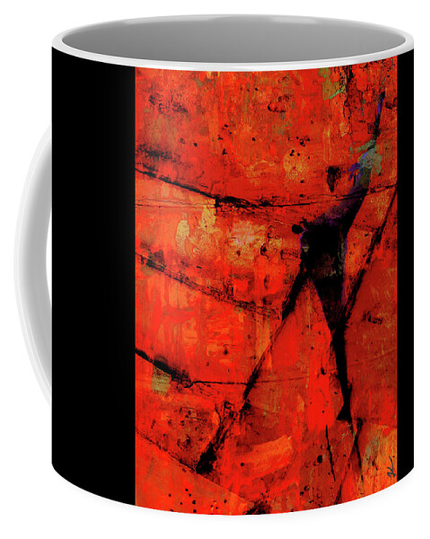 Abstract Coffee Mug featuring the digital art Dionysus by Ken Walker
