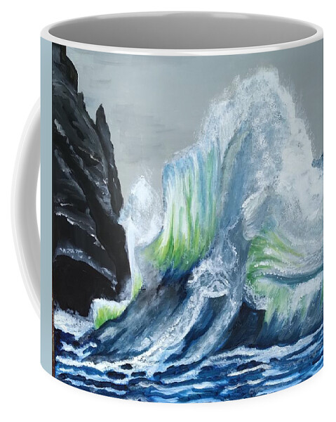 Landscape Coffee Mug featuring the painting Disappointment by Barbara Fincher