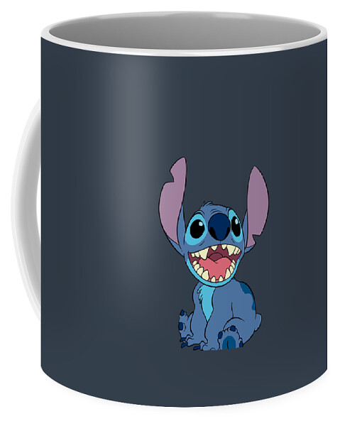 Disney Lilo and Stitch Sitting Coffee Mug by Kairi Fox - Pixels Merch