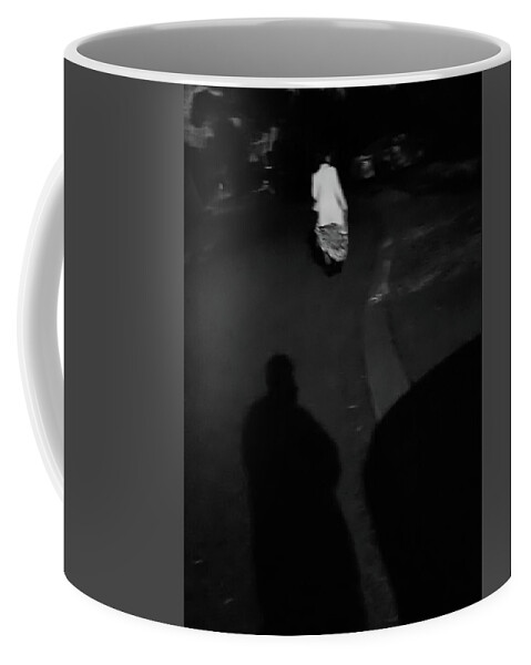 *db Coffee Mug featuring the photograph Don't look back by Jeremy Holton