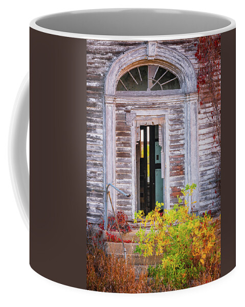 Door Coffee Mug featuring the photograph Doorway to the Past by Darren White