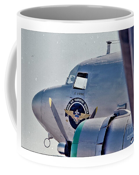 Airplanes C-47 D-3 Air Force Coffee Mug featuring the photograph Douglas C-47 by Don Struke