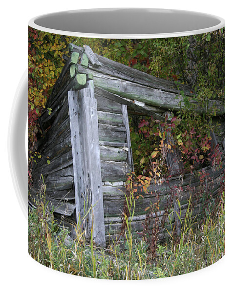 Colours Coffee Mug featuring the photograph Down and Out by Mary Mikawoz