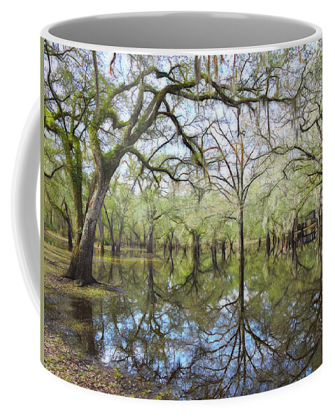 Otter Springs Coffee Mug featuring the photograph Down in the Boondocks by Susan Hope Finley