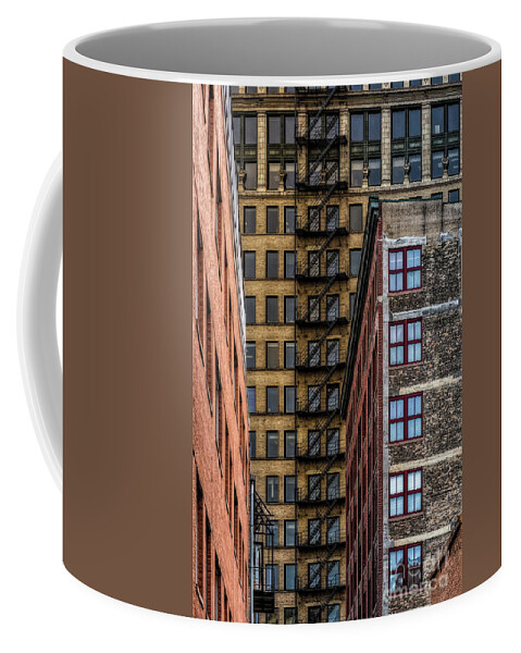 Urban Coffee Mug featuring the photograph Downtown by Jarrod Erbe
