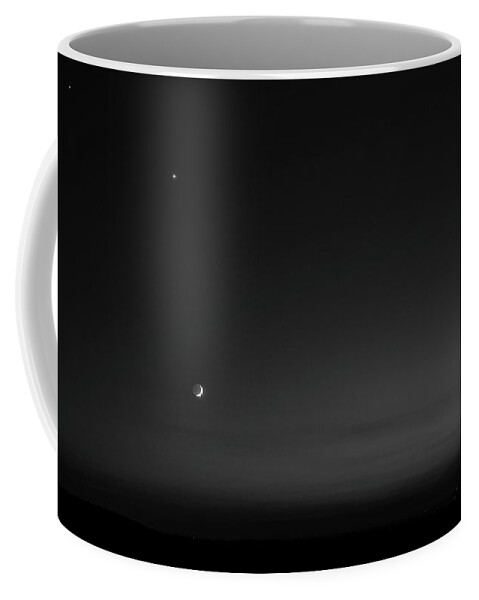 Sunset Coffee Mug featuring the photograph Draw me the ecliptic ... by Karine GADRE