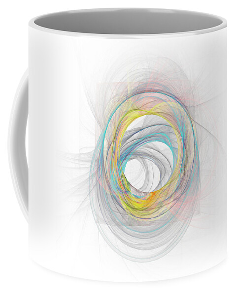 Rick Drent Coffee Mug featuring the digital art Drawn In by Rick Drent