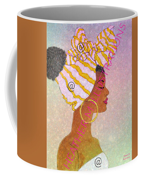 Woman Coffee Mug featuring the mixed media Dream 3 by Heather M Photography and Illustrations