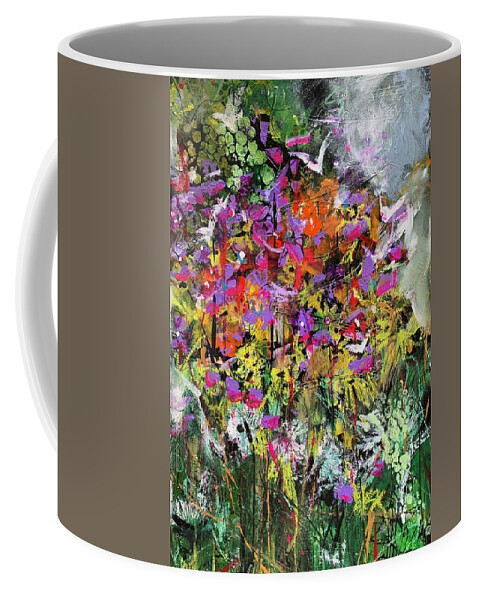 Color Coffee Mug featuring the painting Dreaming Fields by Bonny Butler