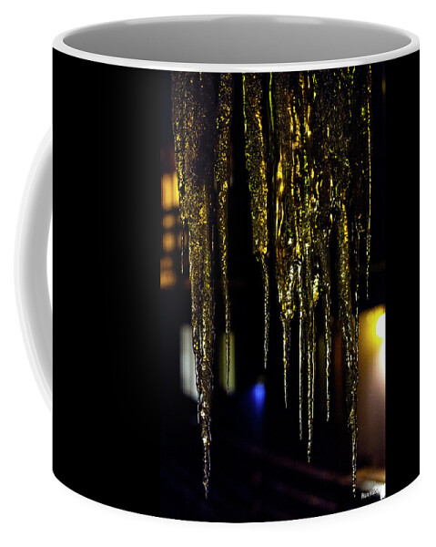 Icicle Coffee Mug featuring the photograph Dreaming of Running by Ryan Huebel