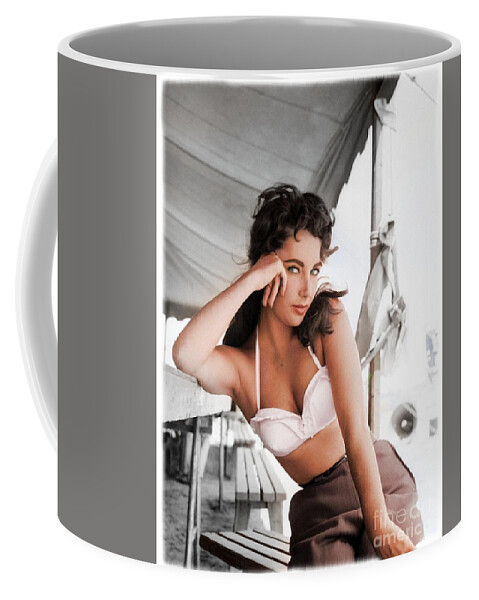 Sc Coffee Mug featuring the photograph Dreamy Liz by Al Bourassa