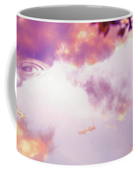 Reflection Coffee Mug featuring the photograph Dreamy Reflections by Becqi Sherman