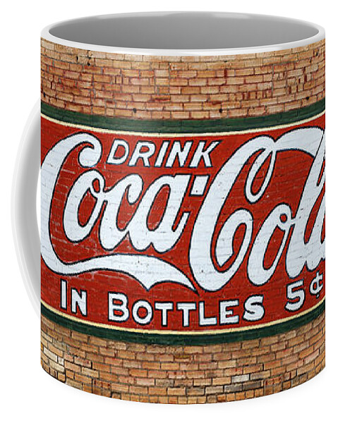 Coca Cola Coffee Mug featuring the photograph Drink Coca Cola In Bottles by James Eddy