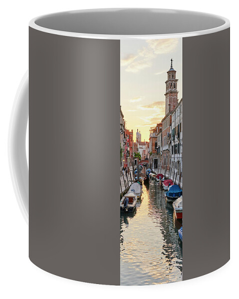 Sunset Coffee Mug featuring the photograph DSC00346- San Barnaba Sunset by Marco Missiaja