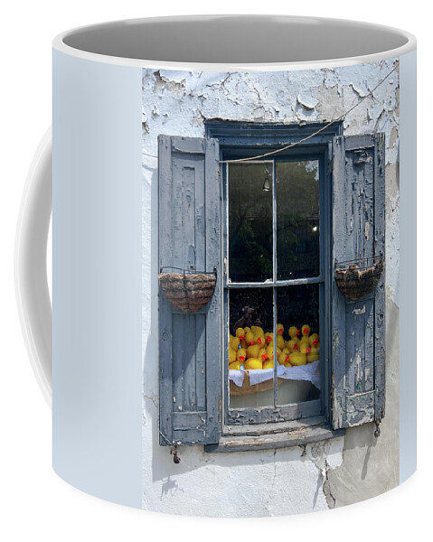 New Hope Coffee Mug featuring the photograph Duck Window by David Letts