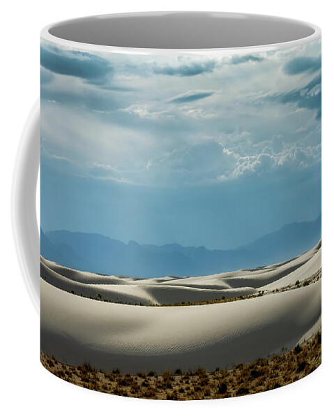 White Sands Coffee Mug featuring the photograph Dunes by James Barber