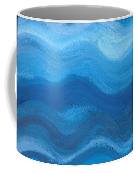 Ease Coffee Mug featuring the painting Ease by Esoteric Gardens KN