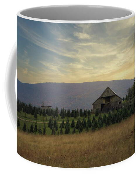 Landscape Coffee Mug featuring the photograph Echoes in the Mountains by Stacy Abbott
