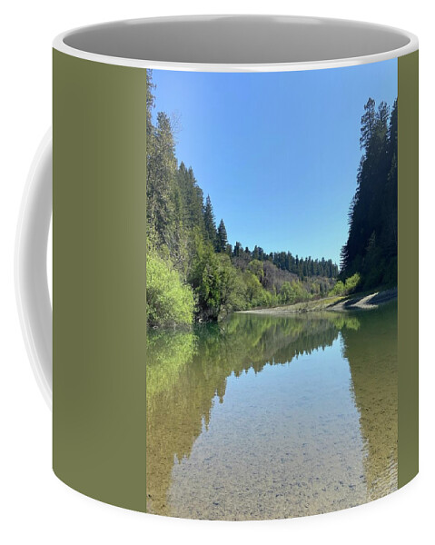 River Coffee Mug featuring the photograph Eel River 2 by Daniele Smith