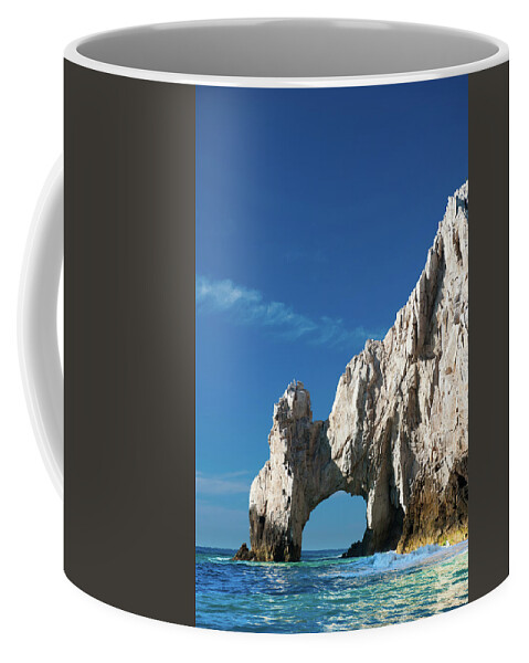 Los Cabos Coffee Mug featuring the photograph El Arco by Sebastian Musial