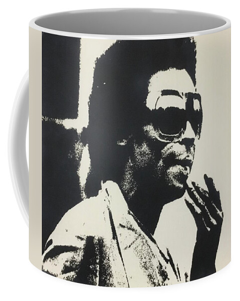 Miles Davis Coffee Mug featuring the photograph El Maestro Miles Davis by Ricardo Penalver deceased