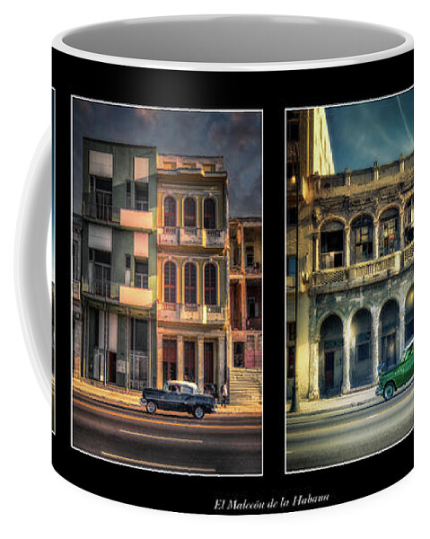 Multiple Coffee Mug featuring the photograph El Malencon de la Habana by Micah Offman