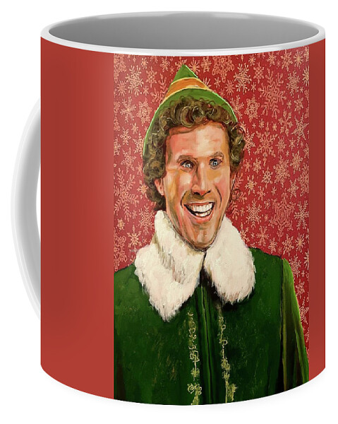 Elf - Buddy - Christmas Coffee Mug by Joel Tesch - Fine Art America
