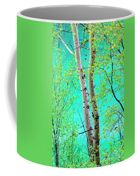 Emerald Lake Coffee Mug featuring the photograph Emerald lake by Michael Wheatley