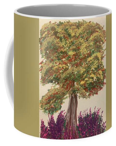 Fall Coffee Mug featuring the painting End of Summer by Lisa White