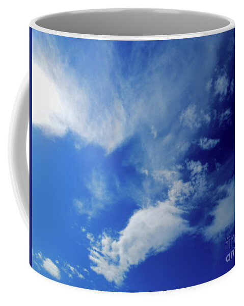 Cloud Coffee Mug featuring the photograph Equivalents of Clouds 001 by Leonida Arte