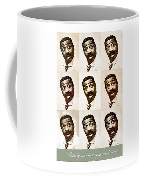 Erroll Garner Coffee Mug featuring the digital art Erroll Garner - Music Heroes Series by Movie Poster Boy