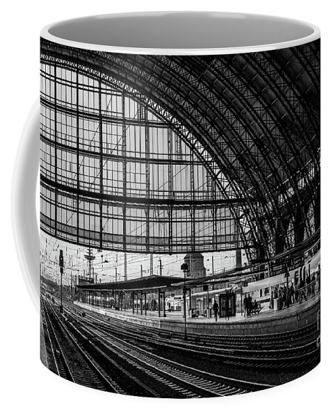 Train Coffee Mug featuring the photograph Europa Tracks by Daniel M Walsh