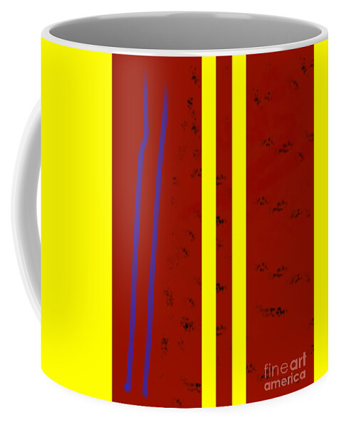 Contemporary Art Coffee Mug featuring the digital art Even in Memory by Jeremiah Ray