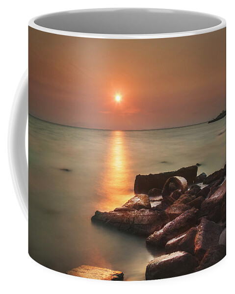 Hayward Regional Shoreline Coffee Mug featuring the photograph Even When Everything Seems Wrong by Laurie Search