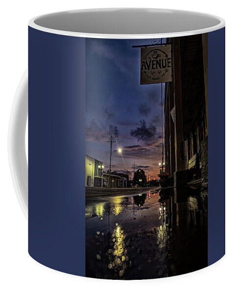 Sunset Coffee Mug featuring the photograph Evening Coffee by Jerry Connally