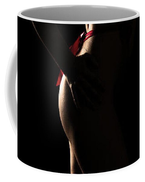 Girl Coffee Mug featuring the photograph Evening Light by Robert WK Clark