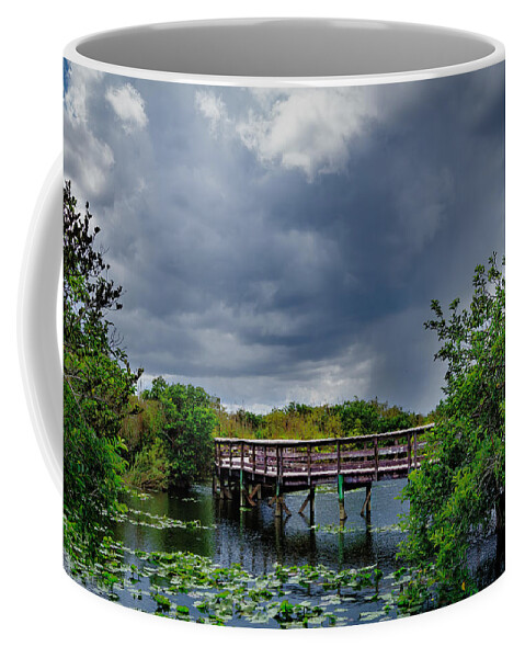 Everglades Coffee Mug featuring the photograph Everglades 0823 by Rudy Umans