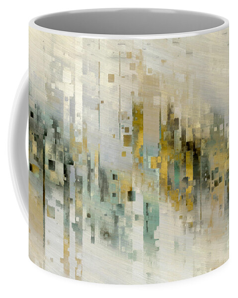 White Coffee Mug featuring the painting Exodus 19 5. Obey God Leave All Consequences To Him- ReMastered by Mark Lawrence