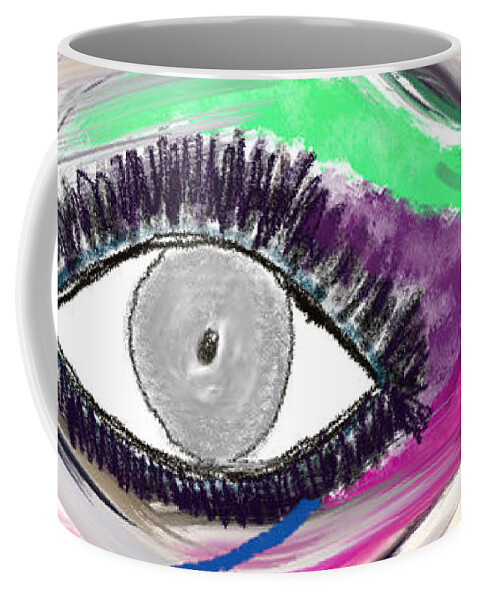  Coffee Mug featuring the digital art Express Yourself by Michelle Hoffmann