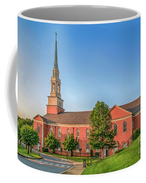Seeger Coffee Mug featuring the photograph Seeger Chapel at Milligan by Shelia Hunt