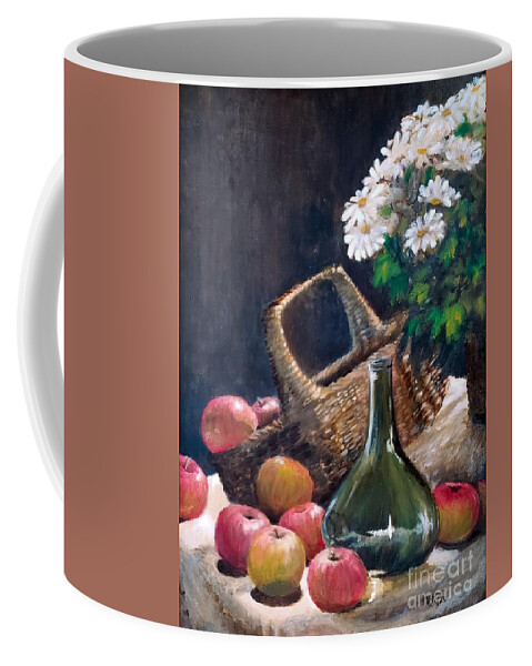 Fall Coffee Mug featuring the painting Fall Still Life by Merana Cadorette