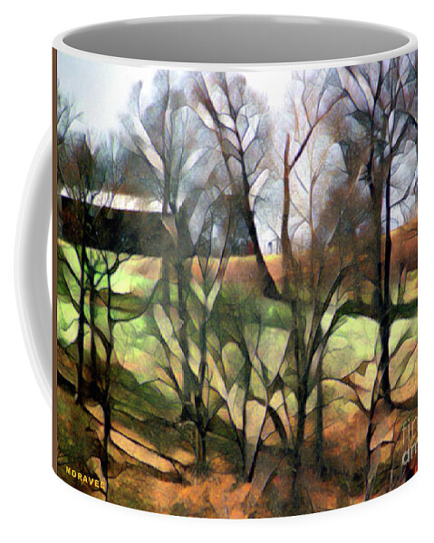  Coffee Mug featuring the photograph Farm Country by Shirley Moravec