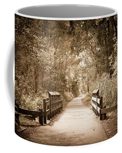 Bridge Coffee Mug featuring the photograph Wooden Bridge_7793 by Rocco Leone