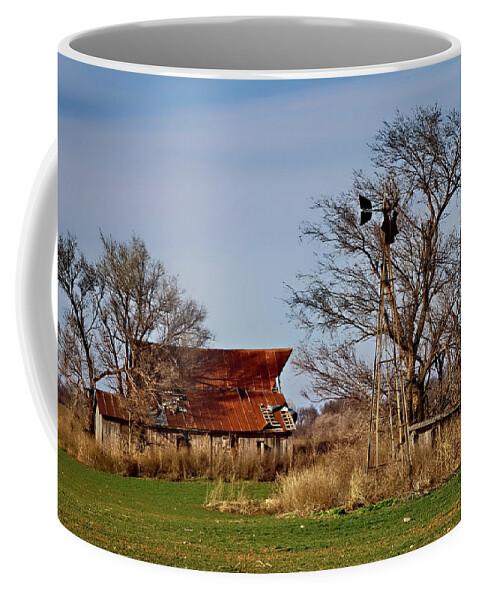 Abandoned Coffee Mug featuring the photograph Farmstead 2 by Lana Trussell